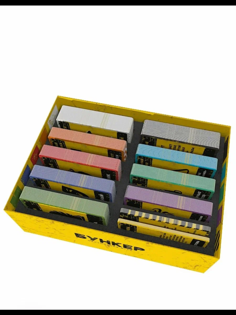 Настольная игра "Бункер", для семьи и компаний, 4-12 игроков — фото 1