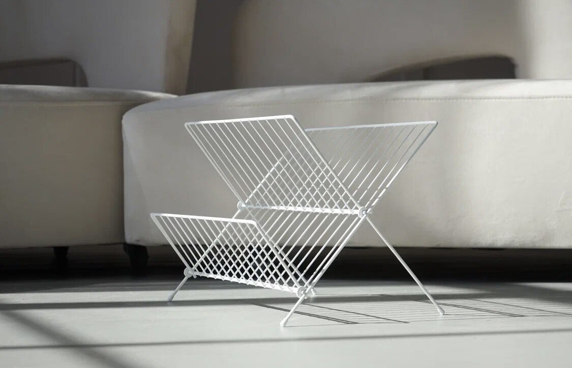 Сушилка для посуды универсальная двухуровневая 34х31х24 см