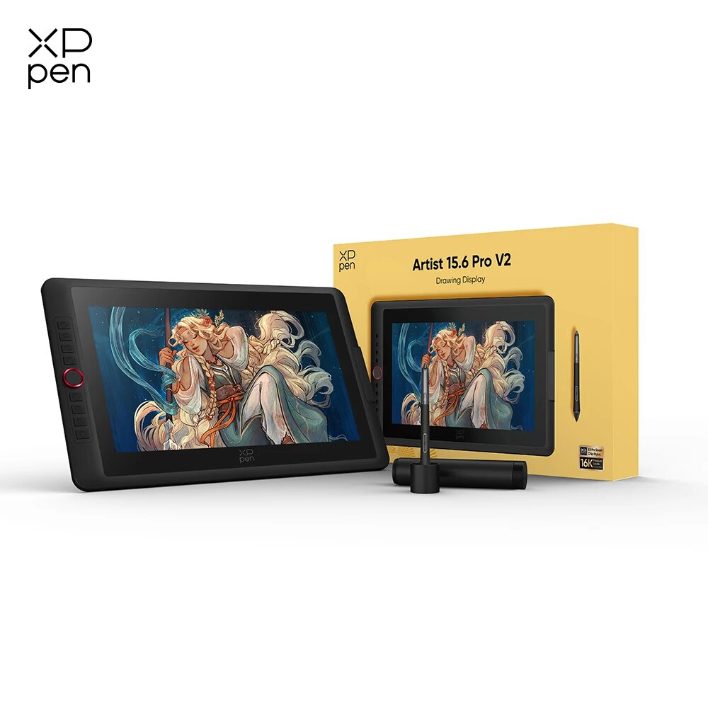 XPPen New Artist 15.6 Pro V2 графический планшет