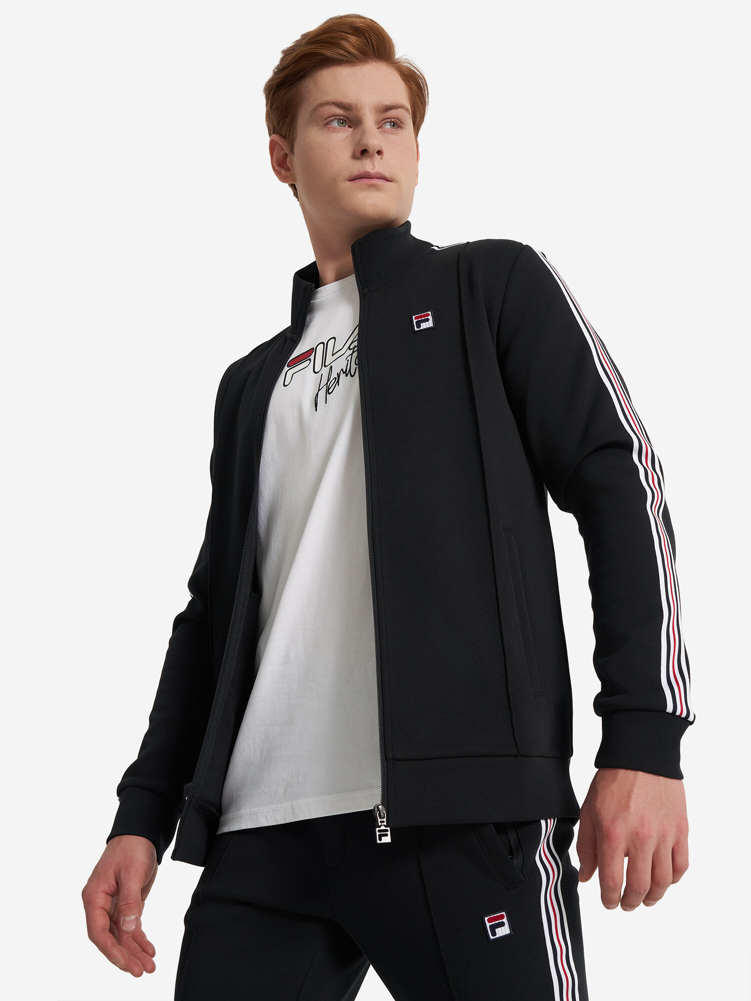 Толстовка Fila Men's Heritage knitted jumpers full zip