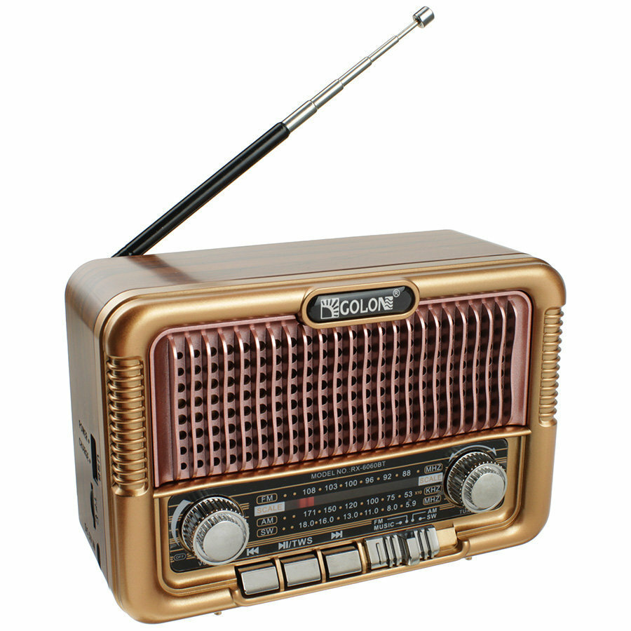 Радиоприемник RX-6060BT Golone USB/SD/microSD, ACC