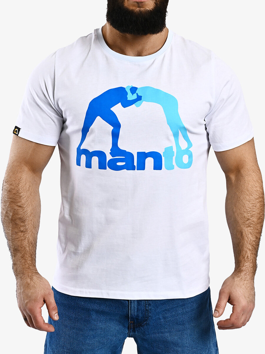 Футболка Manto, размер XL, белый