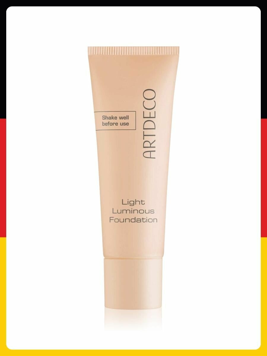 Жидкая тональная основа ARTDECO Light Luminous Foundation, 25 мл Теплый нюд