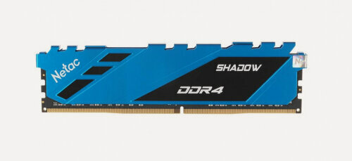 Изображение товара Оперативная память Netac DDR4 8Gb 3200MHz pc-25600 Shadow Blue (NTSDD4P32SP-08B)