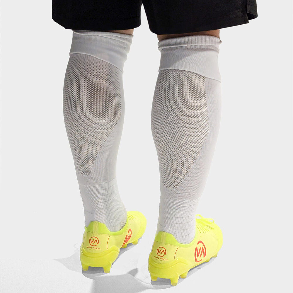 Гетры футбольные VAN MICH Football, размер 38-42, белый — фото 1