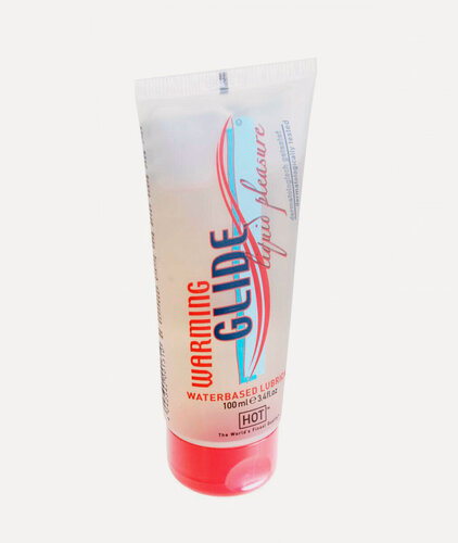 Изображение товара Cогревающая и возбуждающая смазка на водной основе Warming Glide (100 мл)