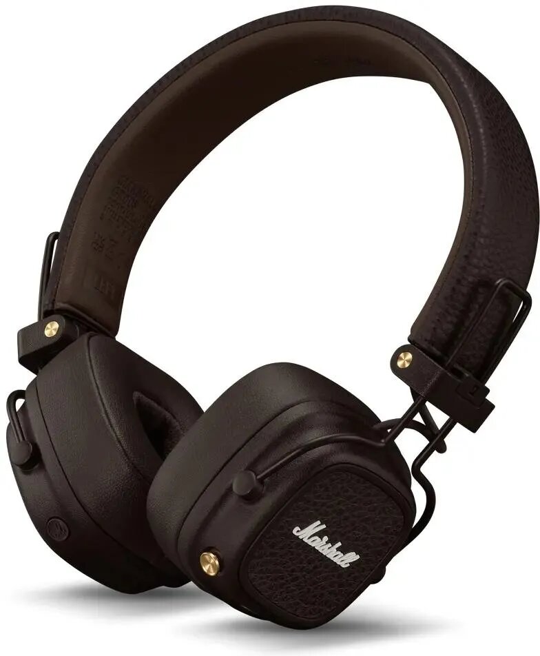 Наушники MARSHALL Major V, 3.5 мм/Bluetooth, накладные, коричневый [major v brown]