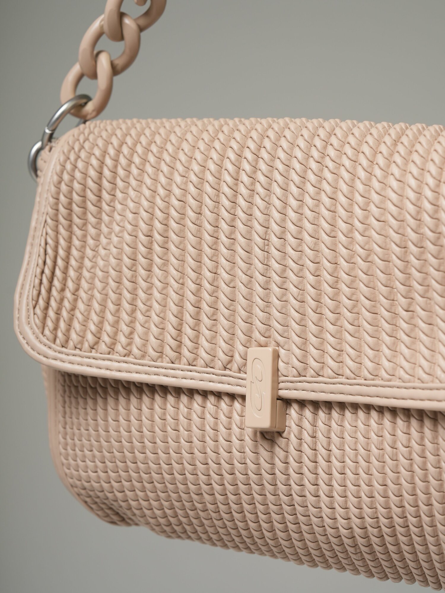 Сумка багет kari, бежевый1 — фото 1