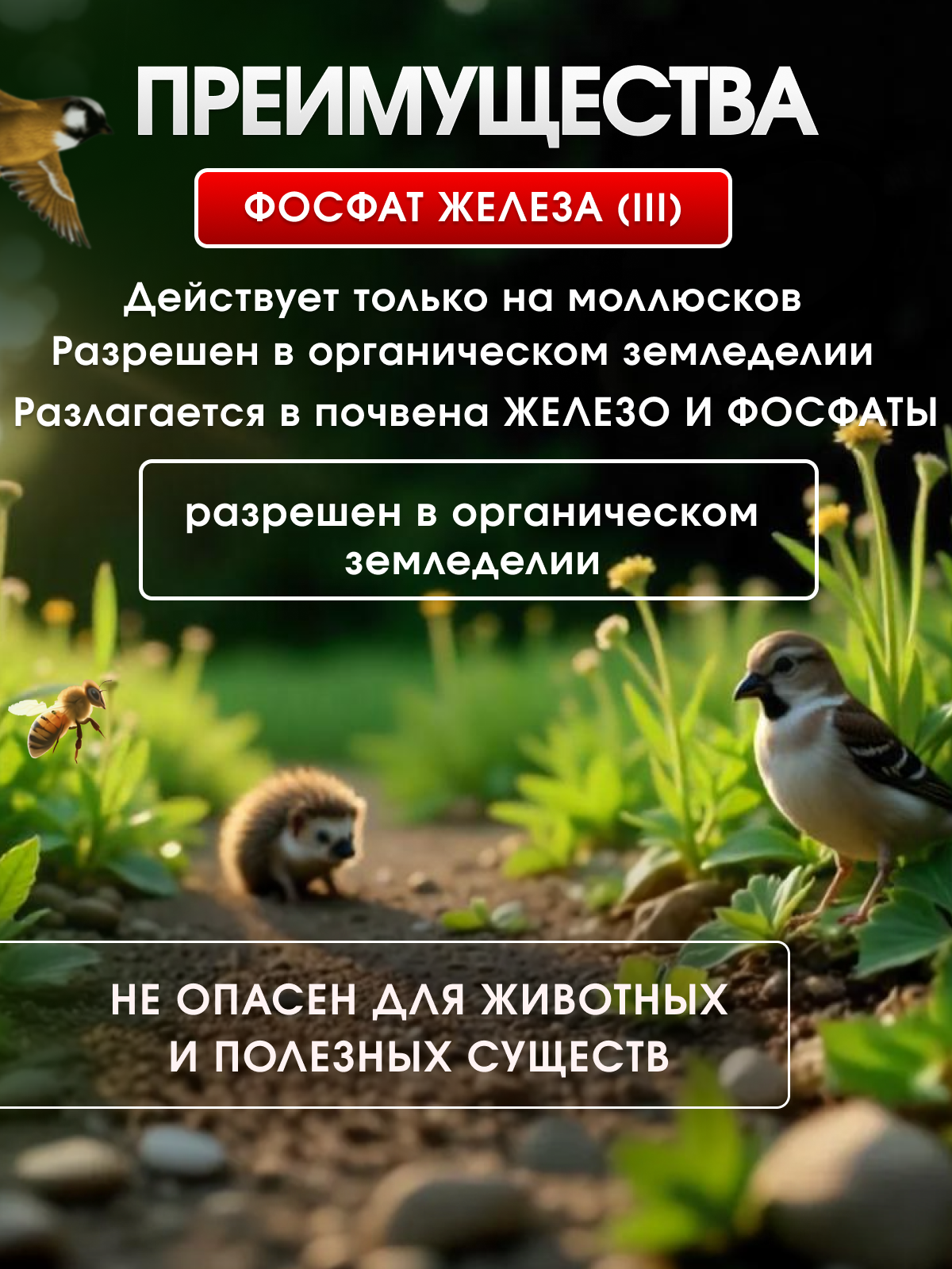 Средство от слизней и улиток в огороде "Слизнестоп", биоинсектицид, гранулы, 320 г — фото 1