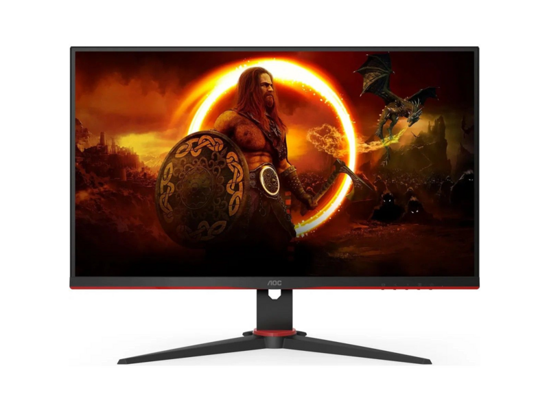 Монитор 23.8" 24G2SPAE Black+Cherry ( 1920х1080(FHD) IPS, nonGLARE, 165 Hz, 300 cd/m2, H178°/V178°, 1000:1, 80M:1, 16.7M, 1ms, VGA, 2xHDMI, DP, Tilt, Speakers)
