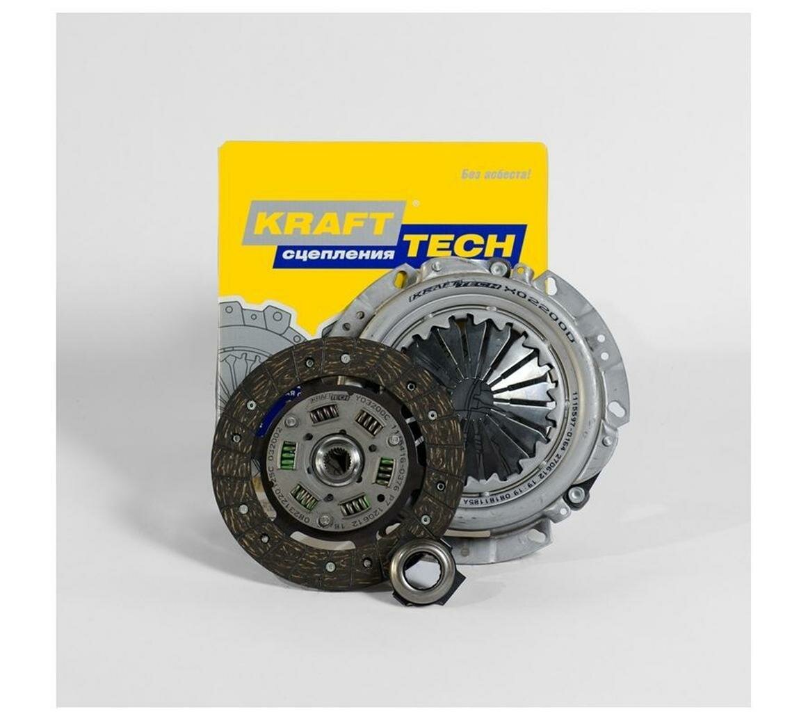 Комплект сцепления для автомобилей KraftTech W03200D (запчасти и комплектующие)