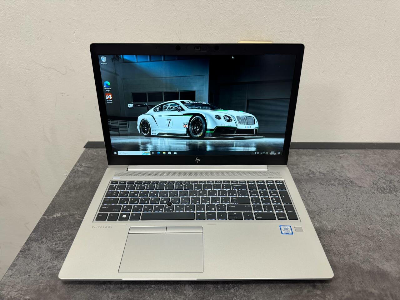 15.6" Ноутбук HP EliteBook 850 G5,1920x1080, Intel Core i5-8250U 1.60 GHz, RAM 8 ГБ, SSD 256 ГБ, Intel UHD Graphics 620 2 Gb