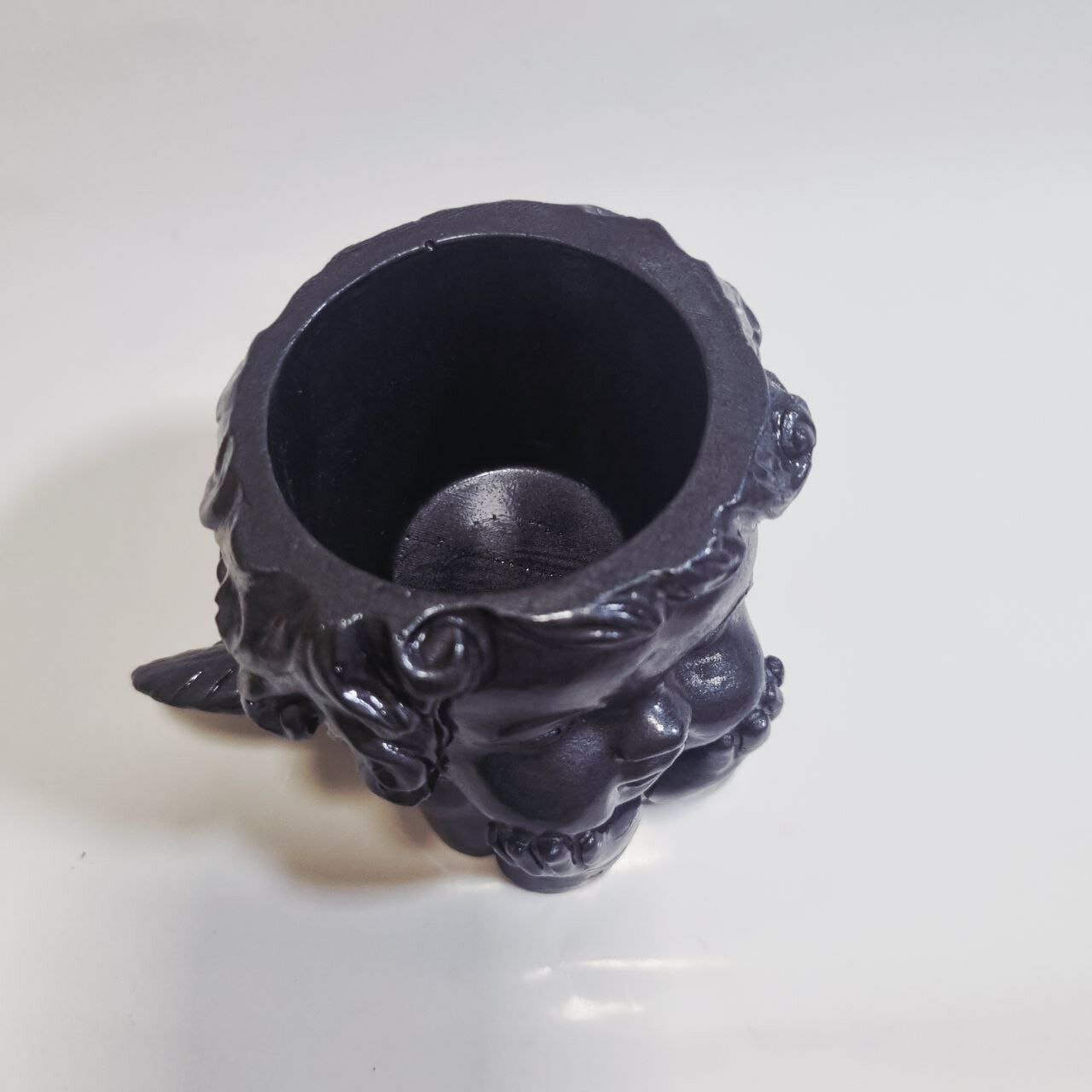 Декор для дома "Ангел" - кашпо и уникальная статуэтка два в одном. — фото 1