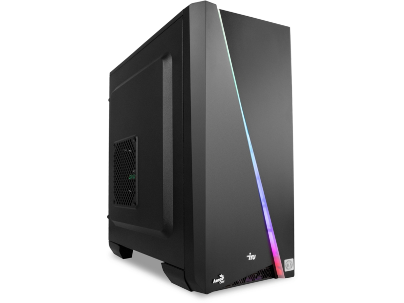Пк Tactio 320A5GE MT Ryzen 5 5600 (3.5) 32Gb SSD512Gb RTX3050 8Gb без ос GbitEth 500W черный (RUS) (2116816)