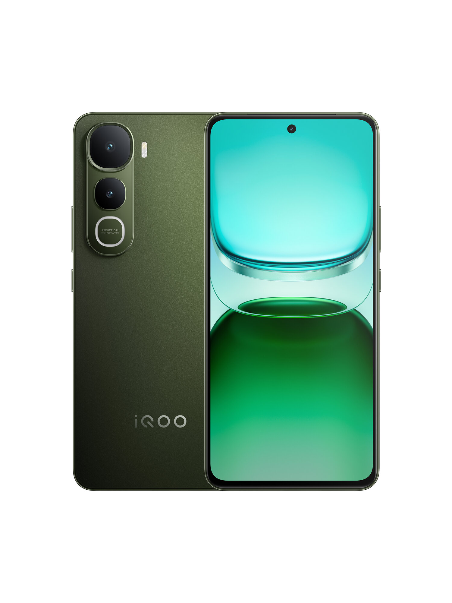 Смартфон iQOO Z10 Lite 8+256, AMOLED, стереодинамики, IP68/69, 6000мАч, зелёный
