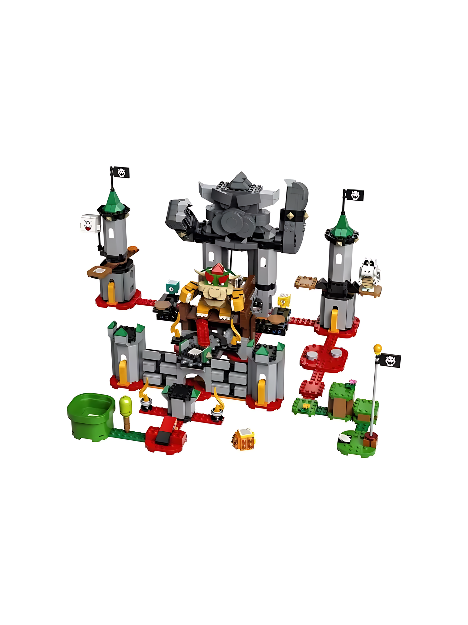 Конструктор Lari "Марио", серия "Решающая битва", 600 элементов, 1037 деталей — фото 1