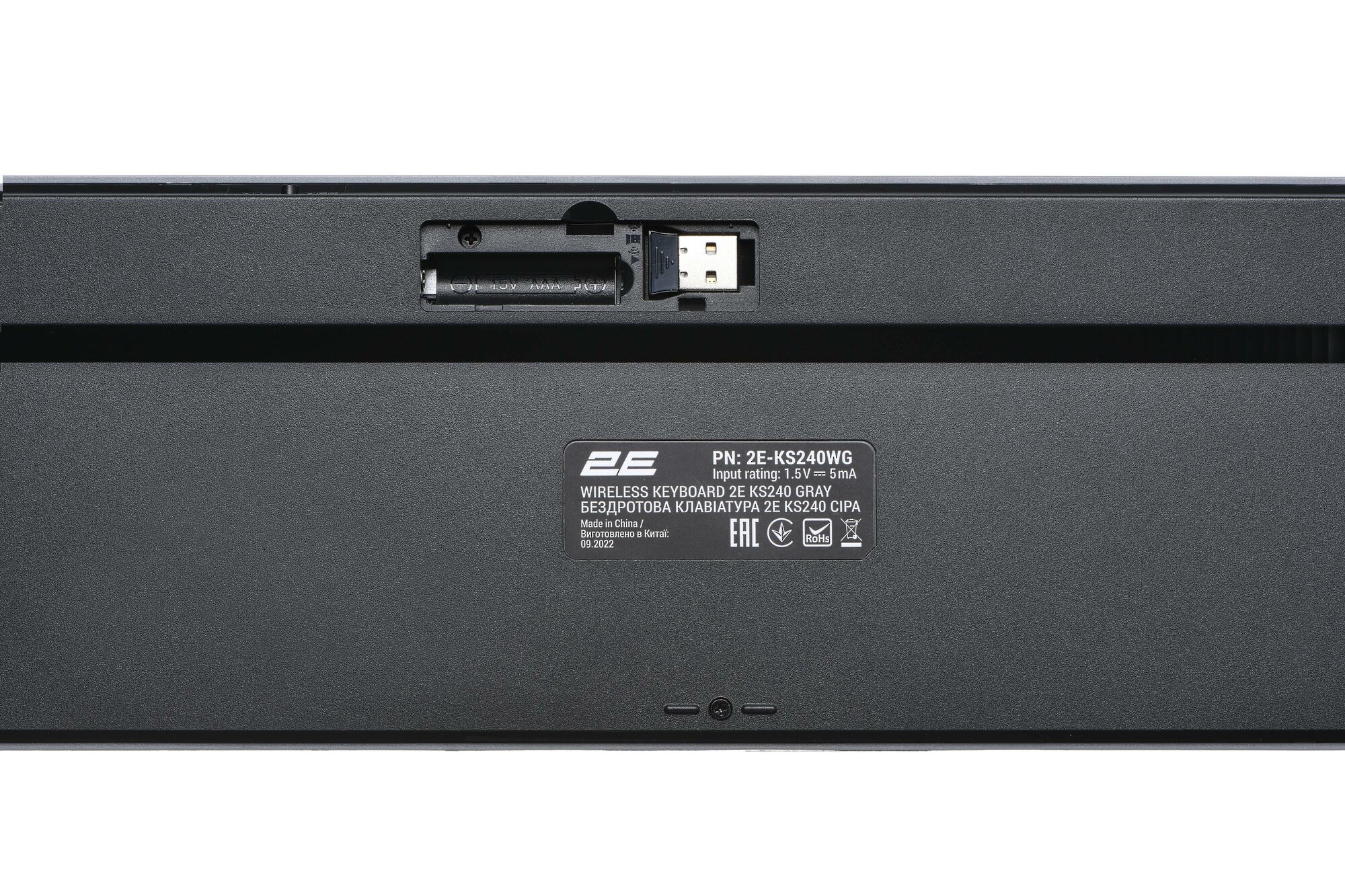 Keyboard 2E KS240 WL BT Gray/это отличный выбор для тех, кто ценит качество, надежность и удобство.
