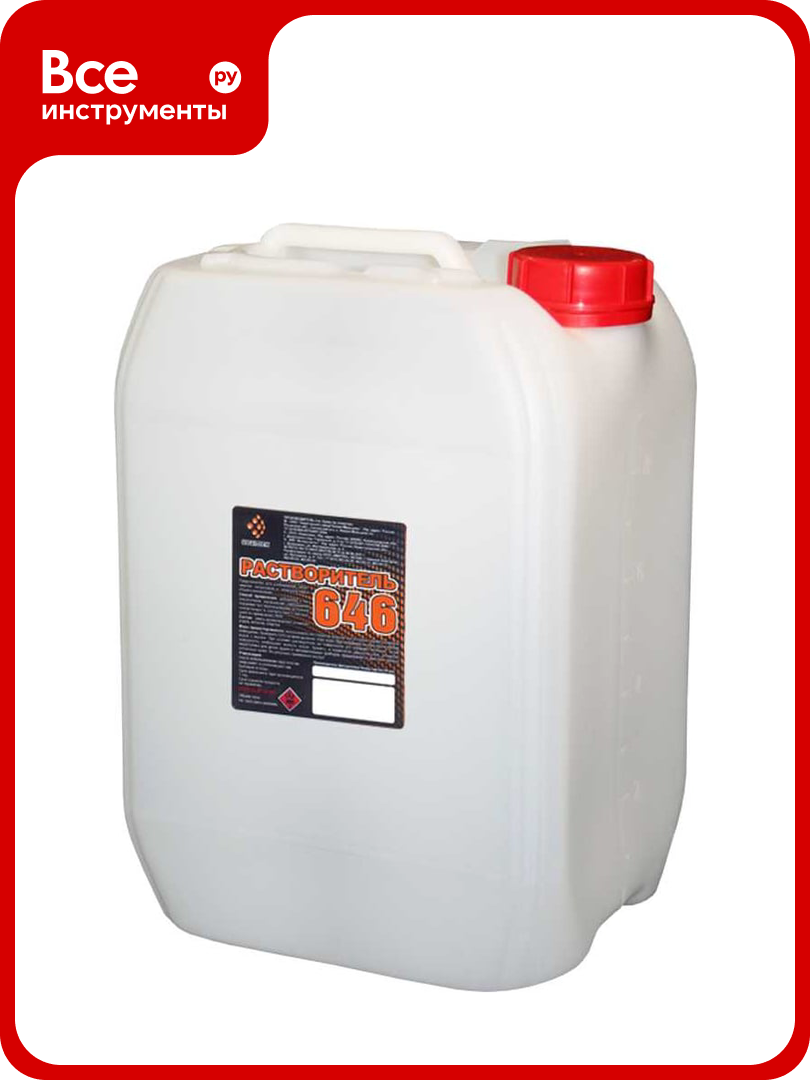 Растворитель 646 ивитек 5 л канистра ПНД И00000083