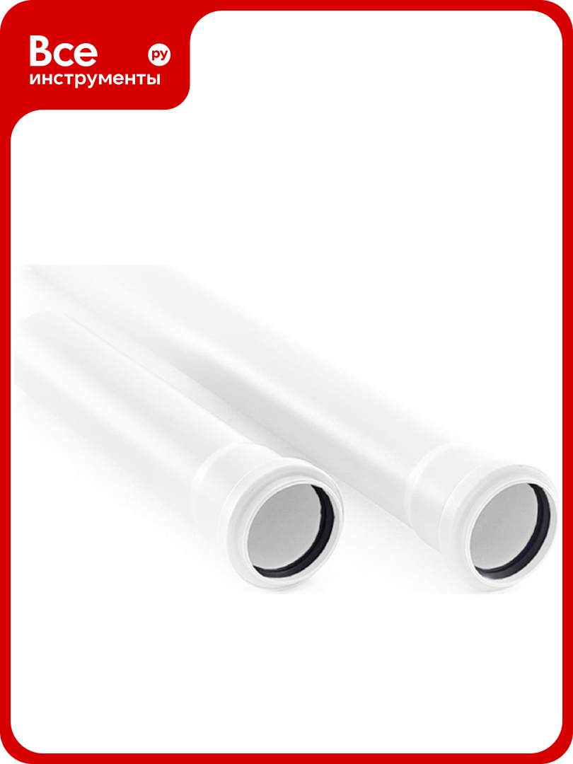 Труба RTP ELITE МК ПП 40x18x500 белый РТП 43334