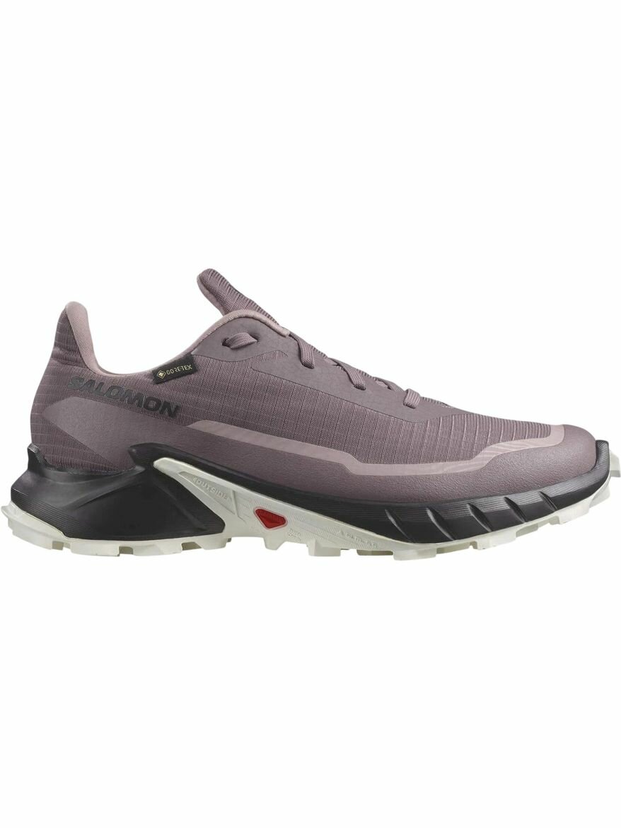 Кроссовки Salomon Alphacross 5 Gtx W, полнота F, размер 6 UK, фиолетовый