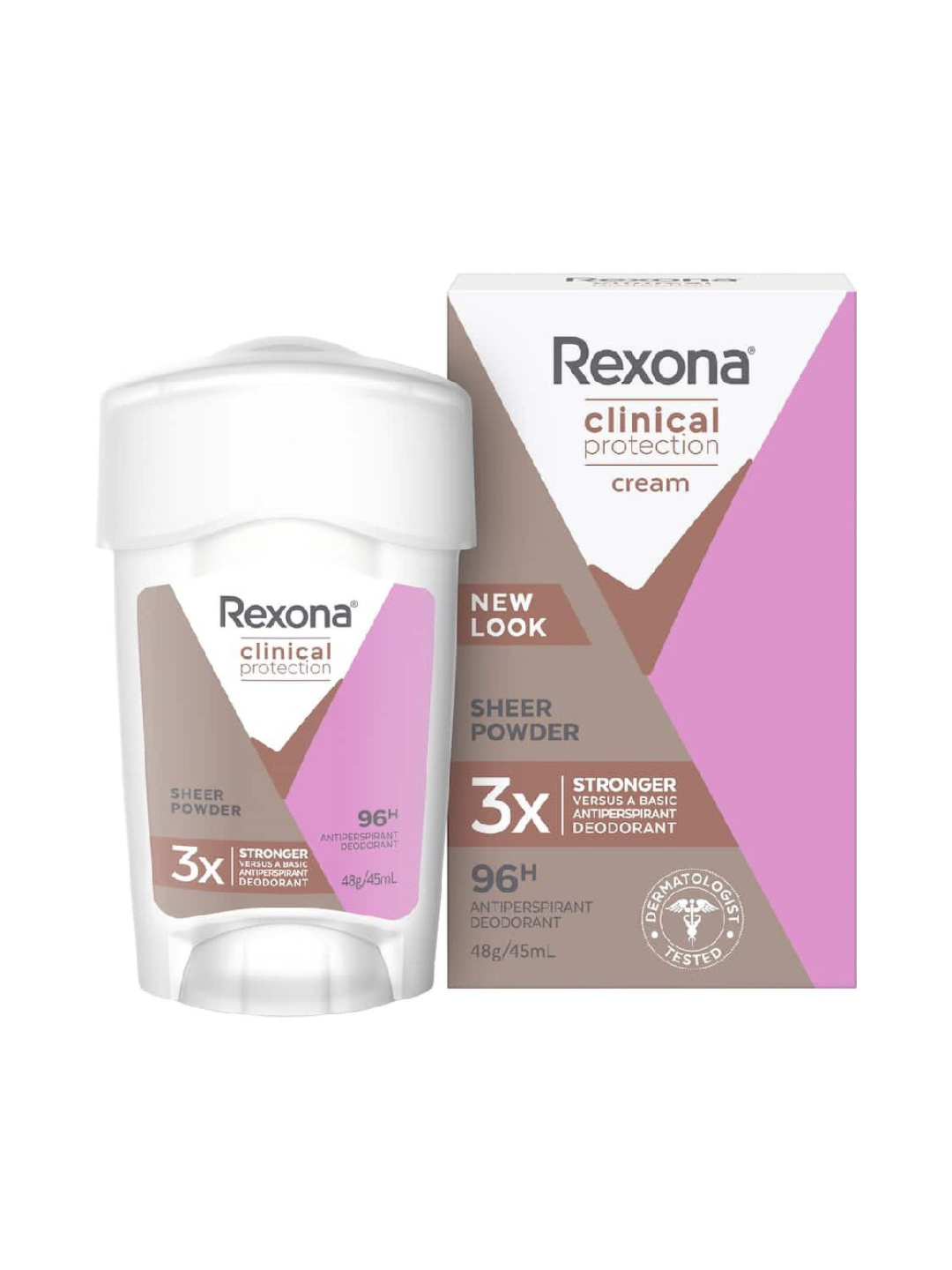REXONA Clinical Protection-Кремовый антиперспирант, сухость и уверенность, 96 ч. Australia — фото 1