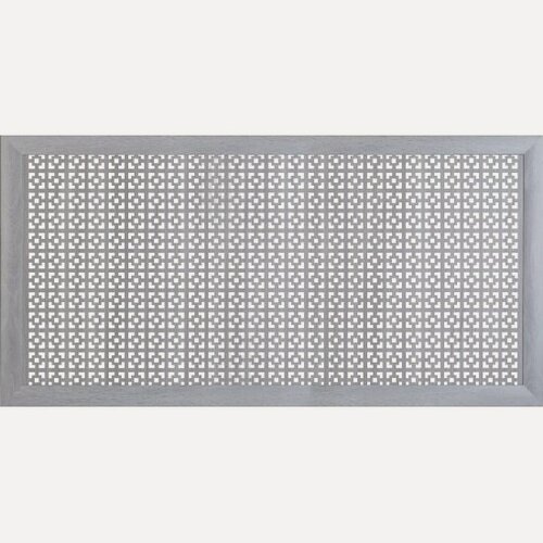 Изображение товара Экран для радиатора ТМ Стильный Дом 120х60см, Дамаско дуб серый