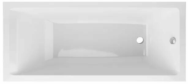 Акриловая ванна AM.PM Gem W93A-170-075W-A без опоры 170x75 см пристенная белая