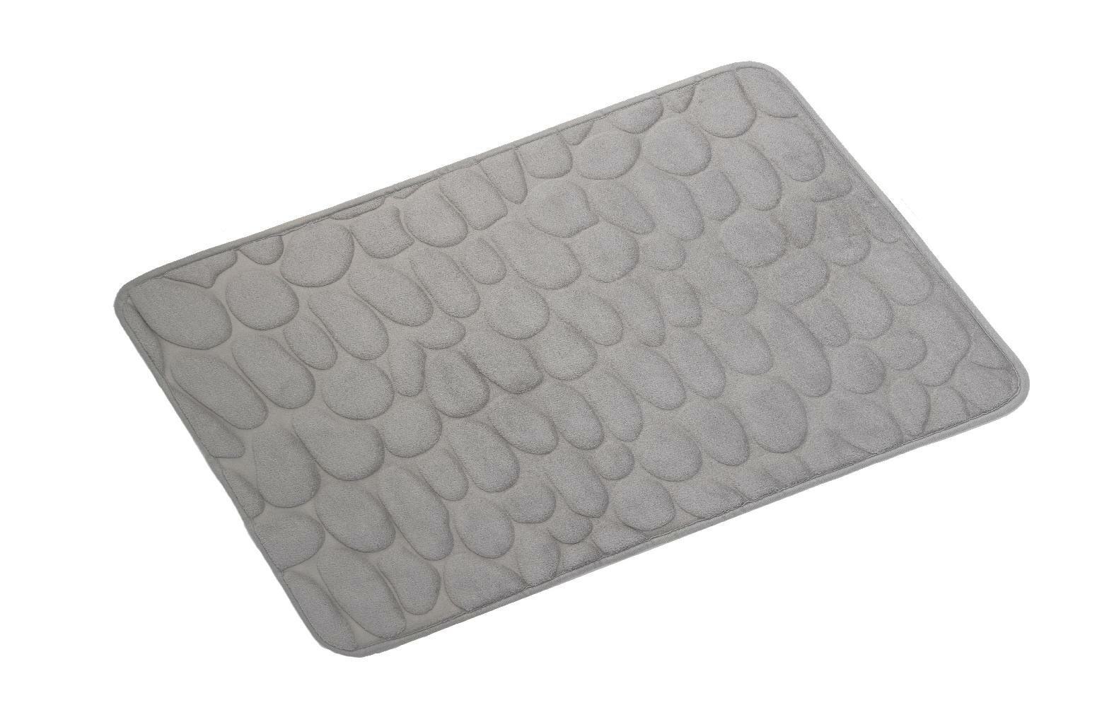 Коврик для ванной Grampus 50x80 см цвет серый