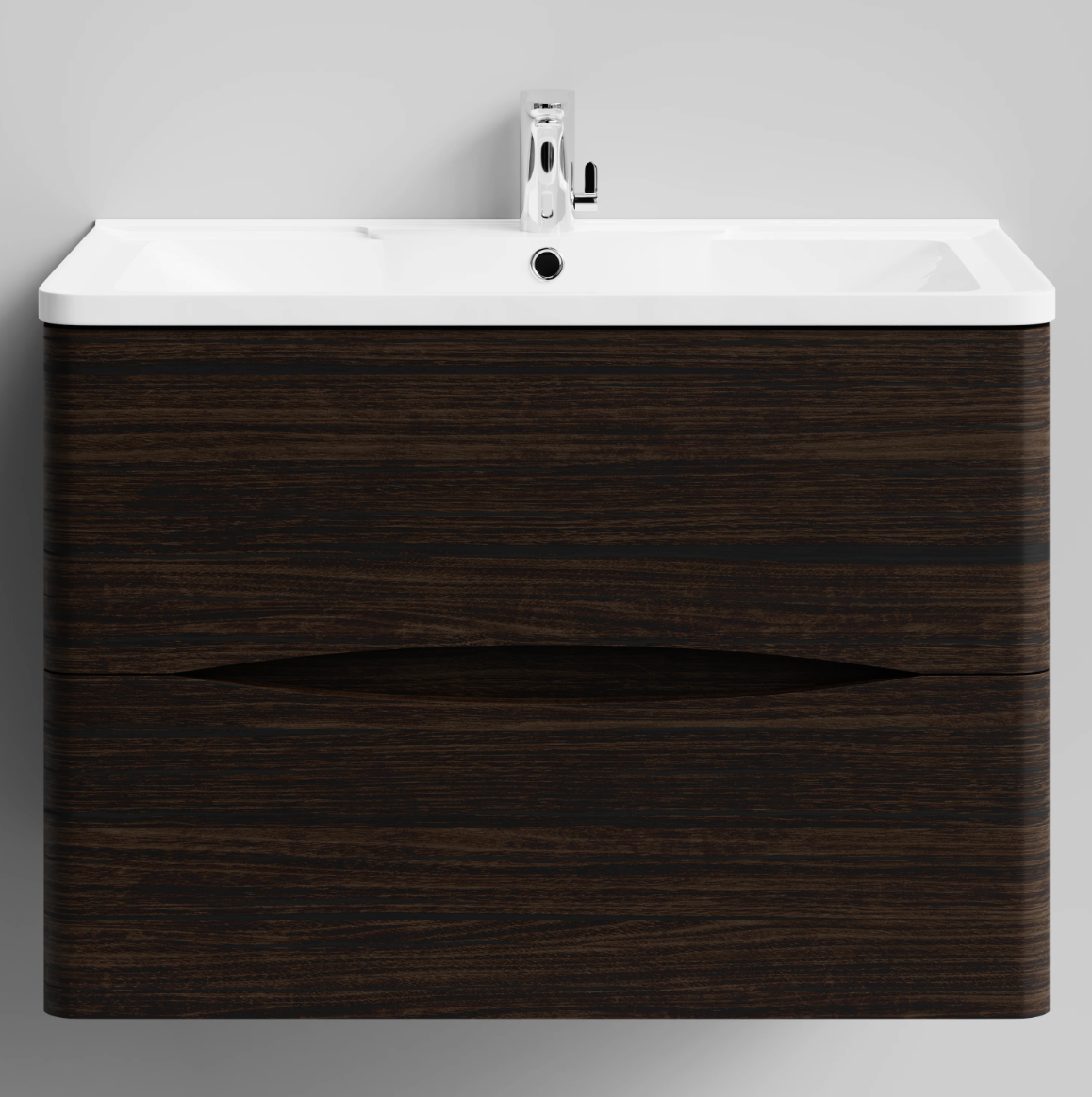 Тумба с раковиной Адель 80 подвесной палисандр