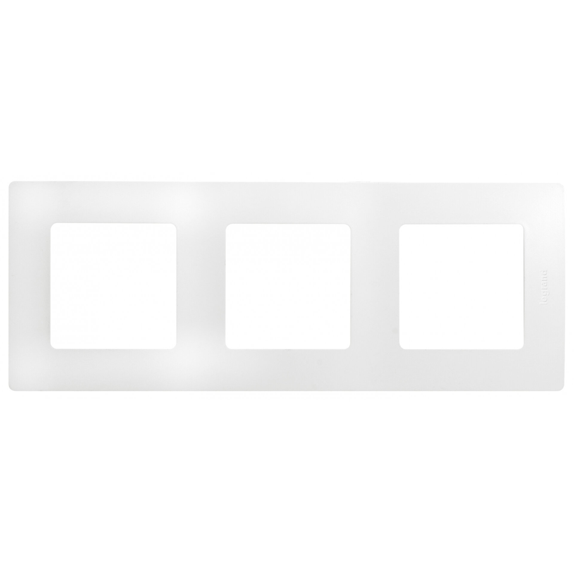 ETIKA Рамка 3-местная белый, IEK 672503 (1 шт.)