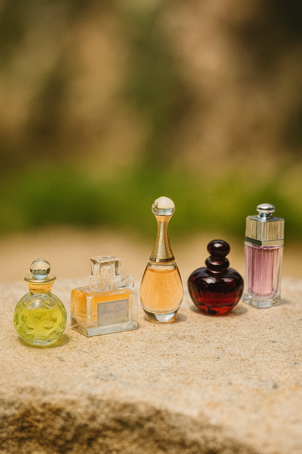 Миниатюрный набор Dior Les Parfums, коллекция парфюмов для женщин DIOR 5 аромат 5 мл