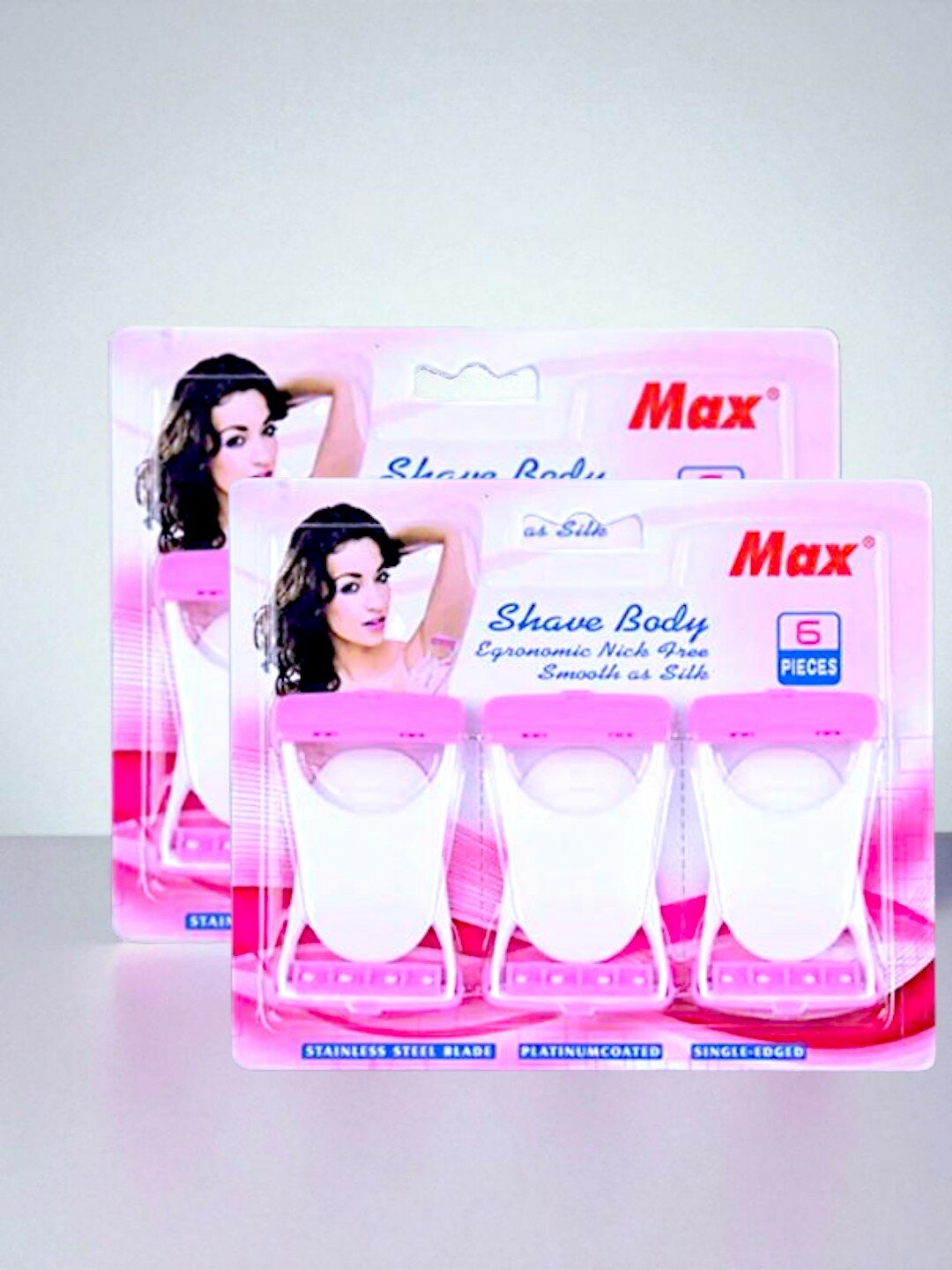 Женская бритва "Max Shave Body" (бритва для удаления волос) 6 штук