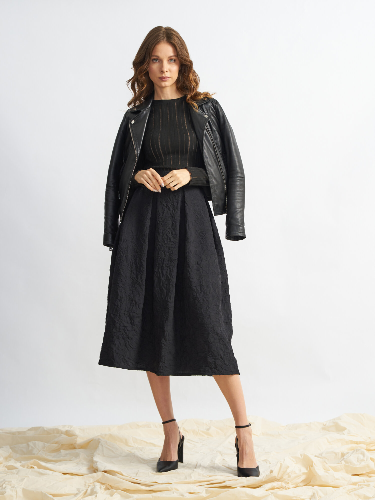 Юбка со складками