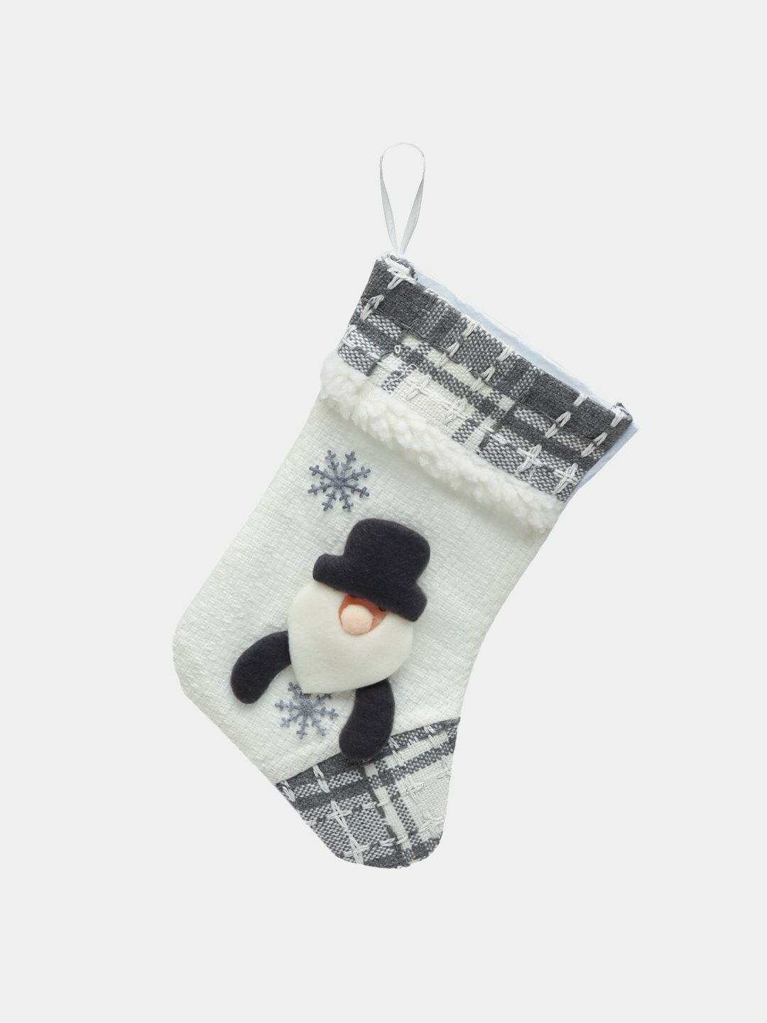 Новогодний носок для подарка, Новогодний носок, декор для подарка на новый год