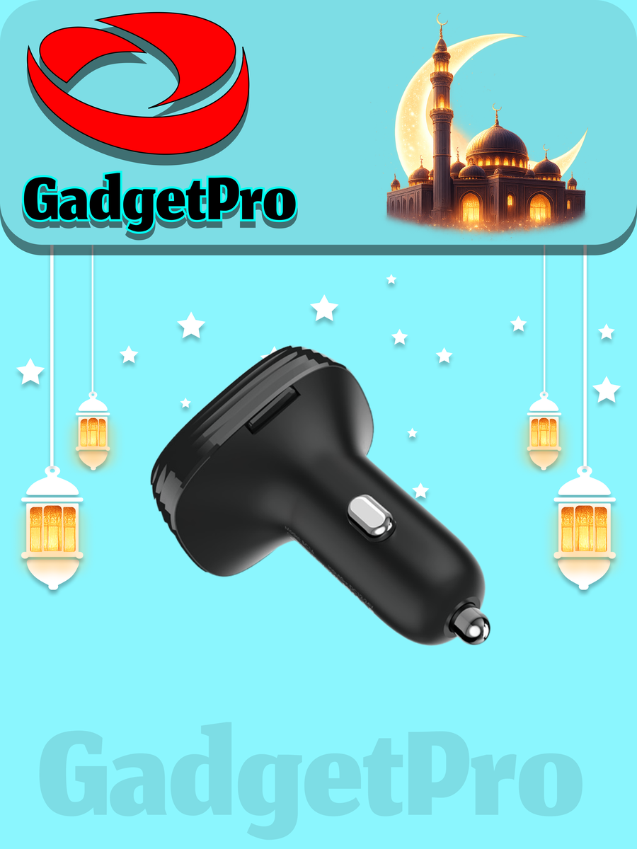 Автомобильное зарядное устройство и FM-передатчик BC16: Bluetooth, USB, MP3, для iPhone и Android — фото 1