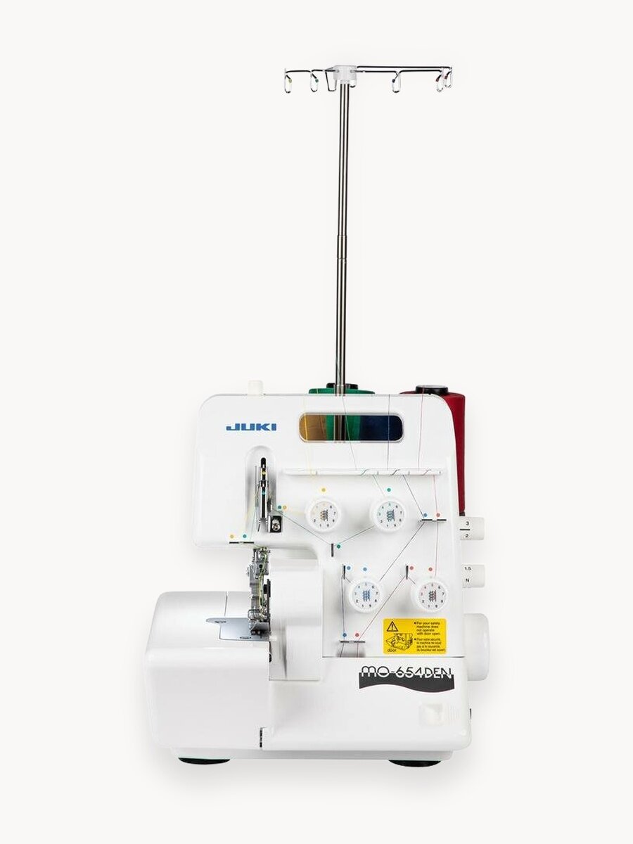 Оверлок Juki MO-654DEN, 4-/3-/2-ниточный, дифференциальная подача