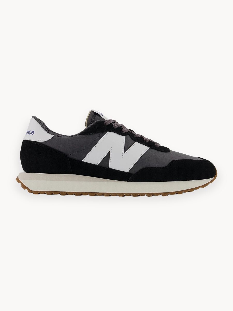 Кроссовки New Balance 237, размер 8,5 US, серый/черный/белый