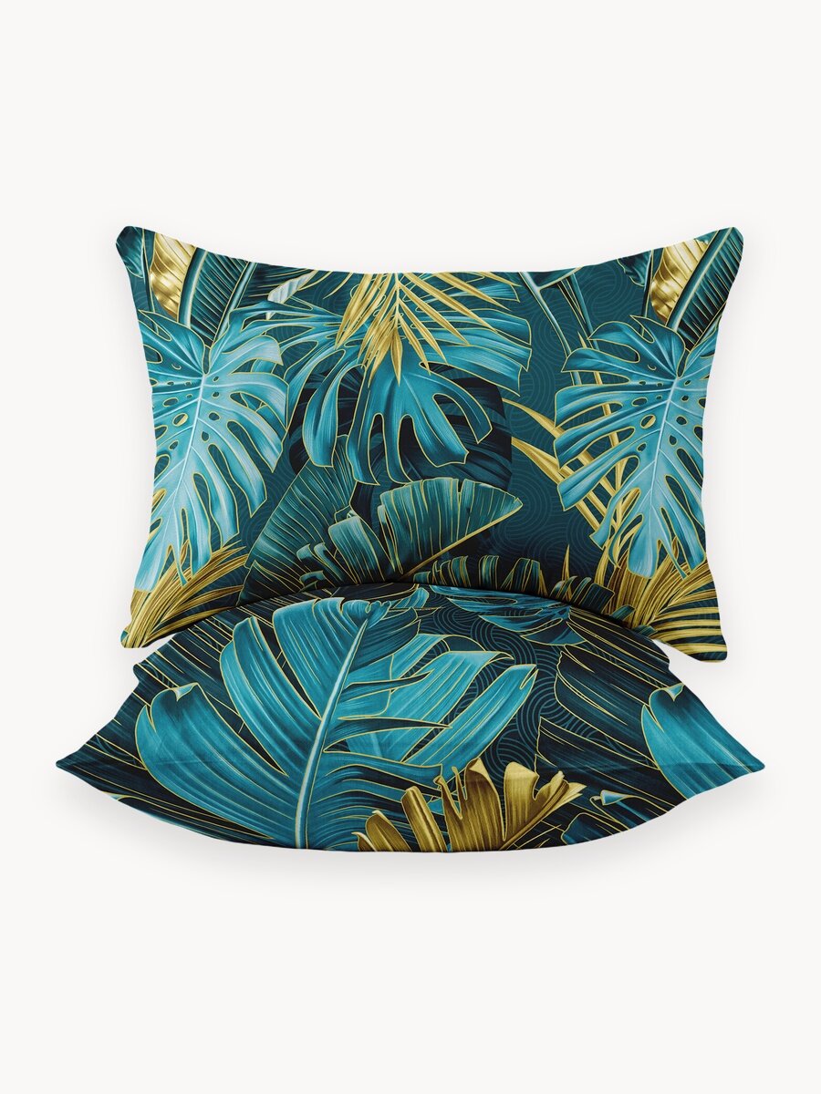 Флоранс Наволочки Полисатин, 50х70 / Комплект наволочек Тропики, 2 шт