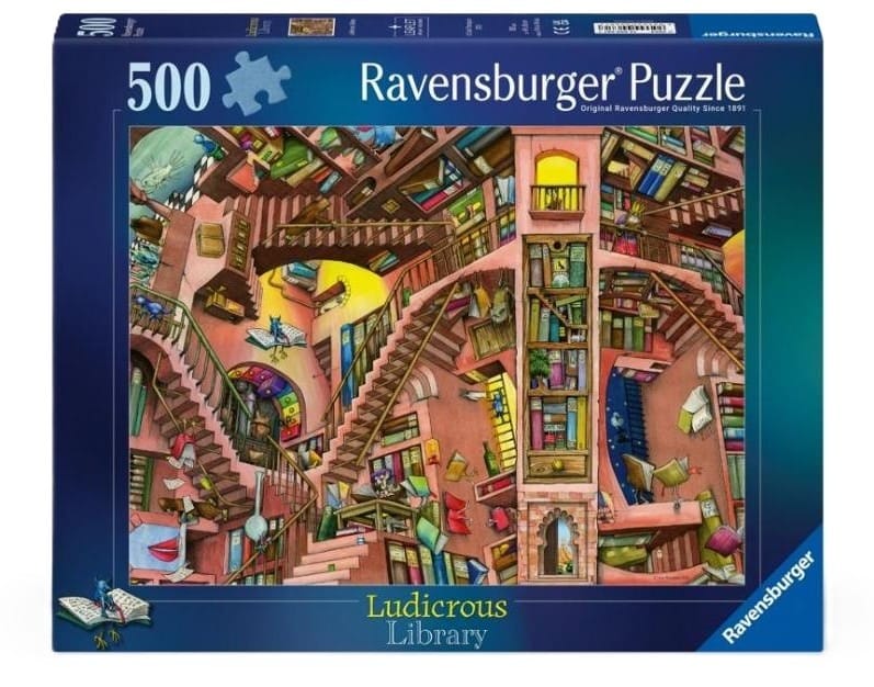 Пазл Ravensburger Фантастическая библиотека, 500 элементов