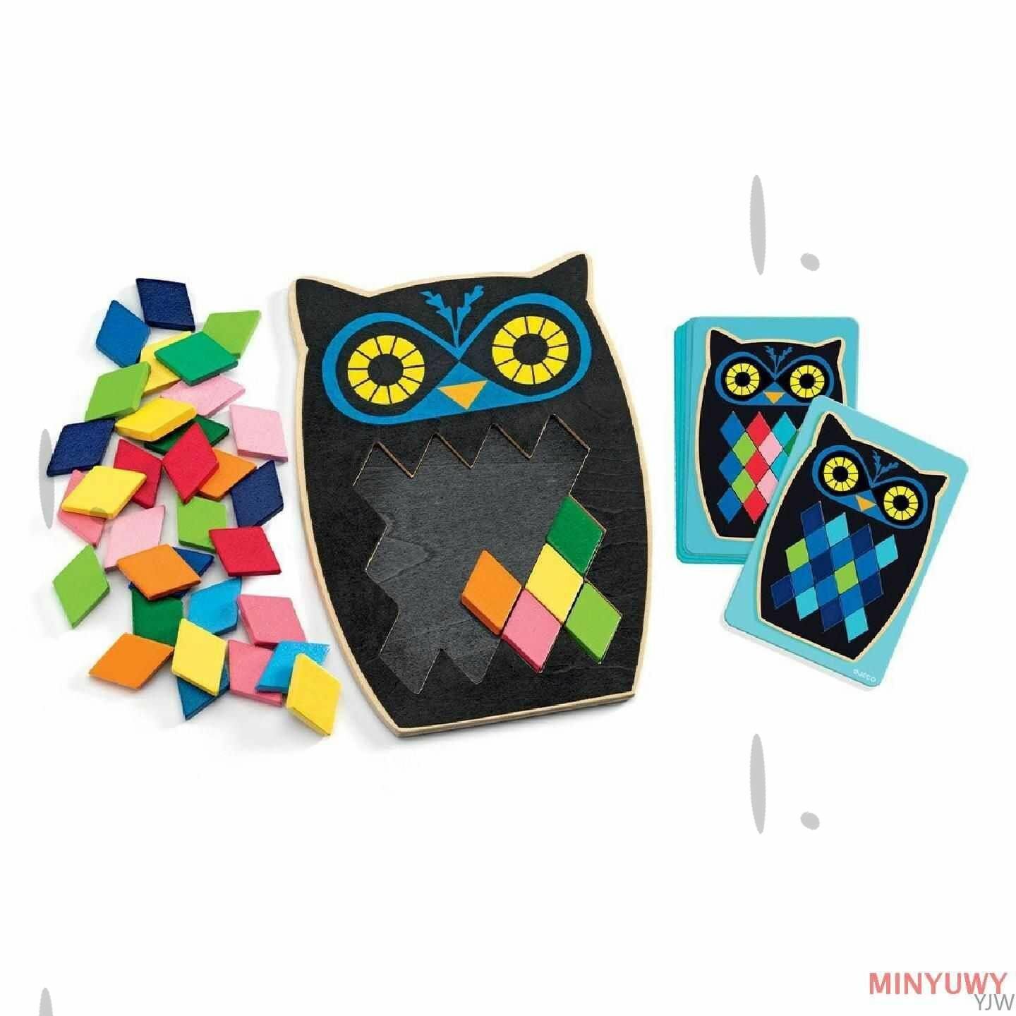 Мозаика Сова Djeco 1 pcs