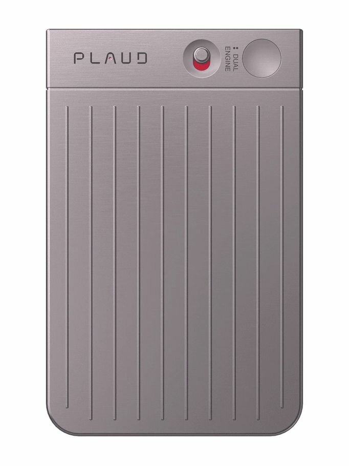 Диктофон Plaud Note AI Voice Recorder with Two Cases, жемчужно-белый