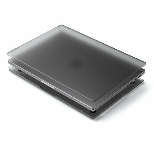 фото Чехол-накладка satechi eco hardshell case для macbook pro 16" 2021(темно-серый)