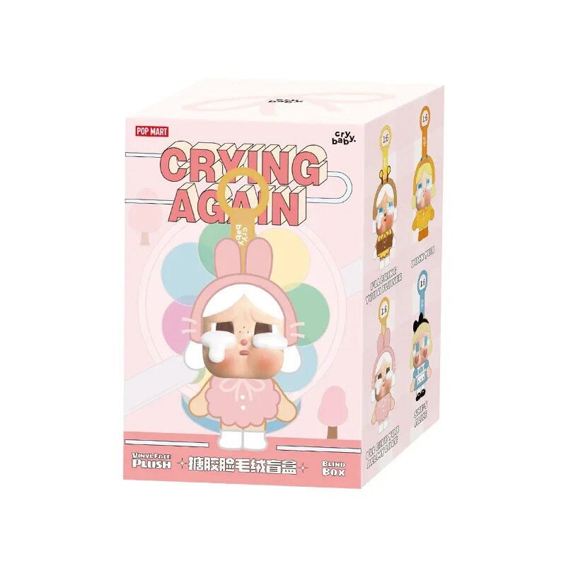 POP MART Crybaby Crying Again Фигурки, Розовый