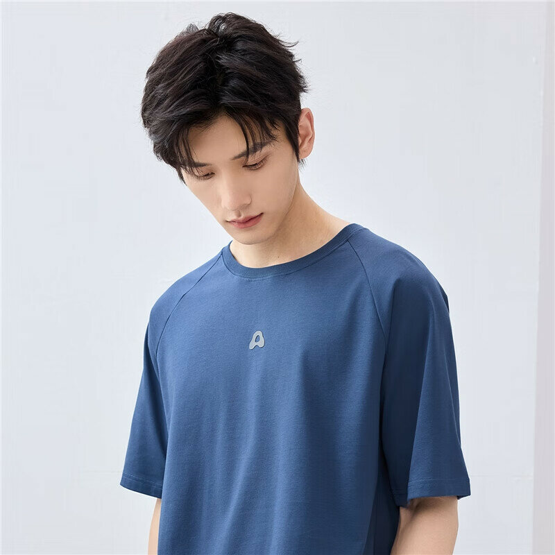 Футболка Giordano, размер XL, синий