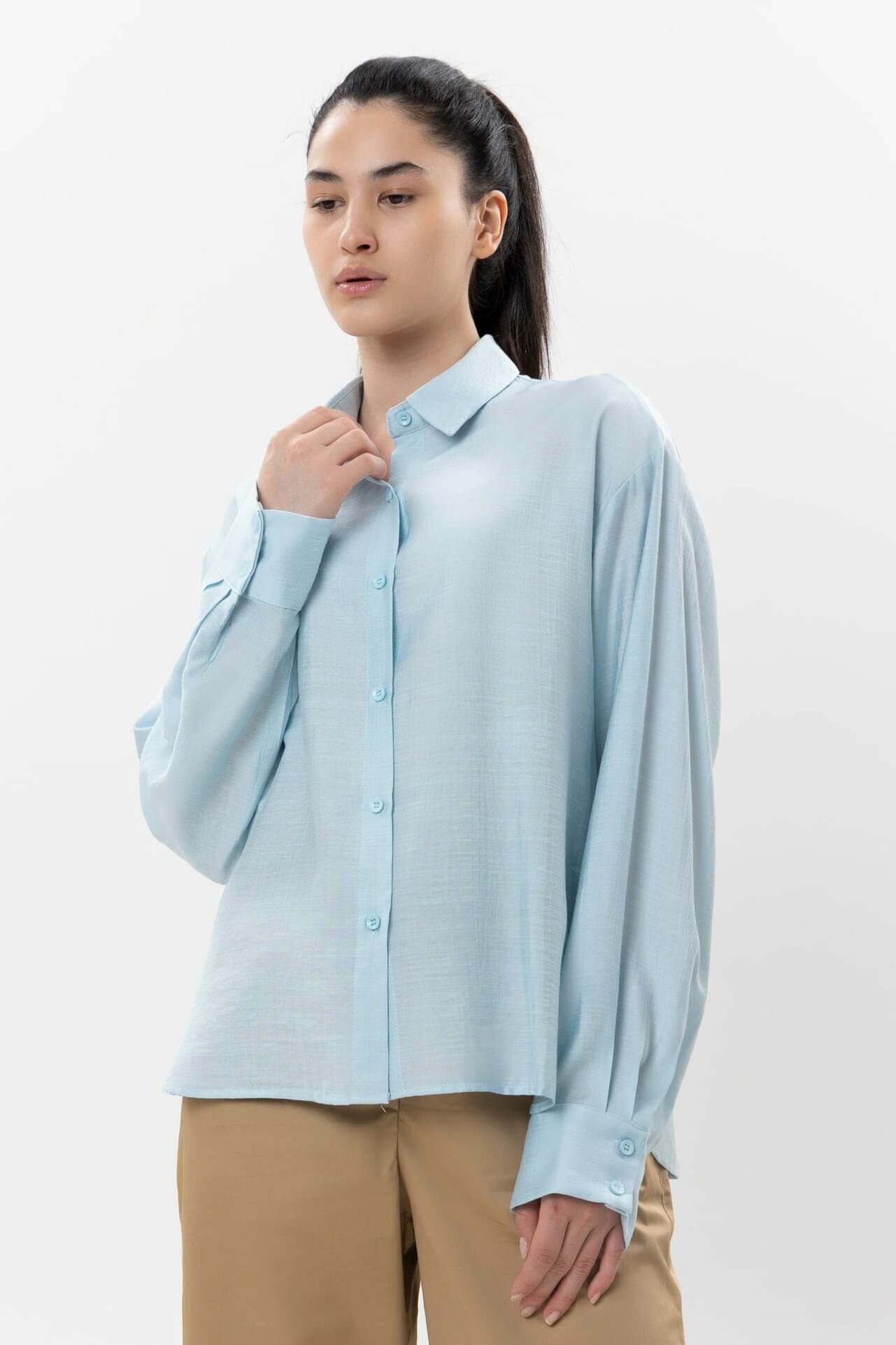 Блуза TERRA PRO TERRA PRO, размер M, blue — фото 1