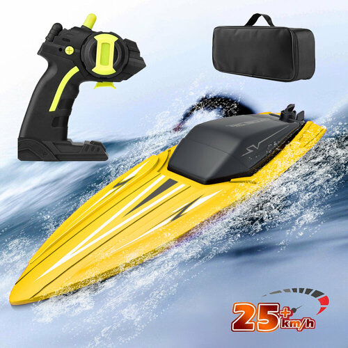 фото Радиоуправляемый катер sv с сумкой (35 см, 25 км/ч) - ty2-yellow-bag