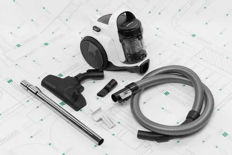 Пылесос Bosch BGS05A222, для сухой уборки, шум 78дБ, мешок для сбора пыли — фото 1