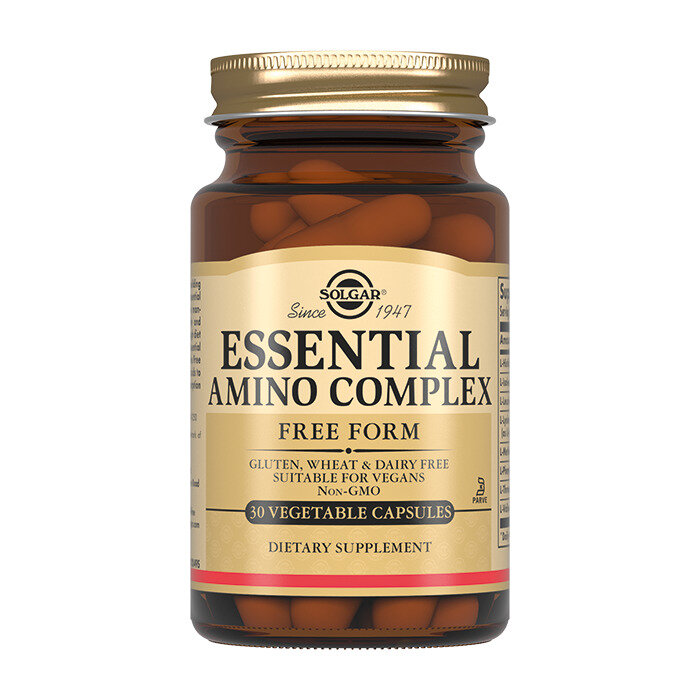 БАД Solgar Капсулы "Комплекс основных аминокислот", 30 шт. Essential Amino Complex