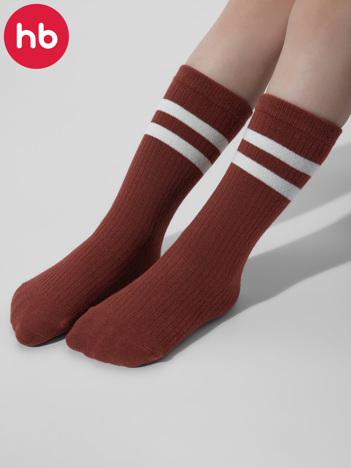 Носки Happy Baby детские размер 19 бордовый