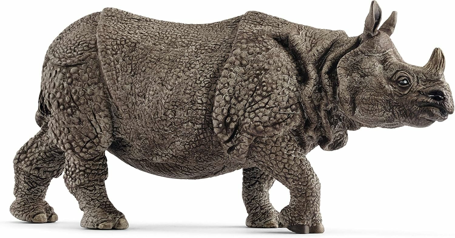 Фигурка Schleich Индийский носорог  артикул 14816  пластиковая